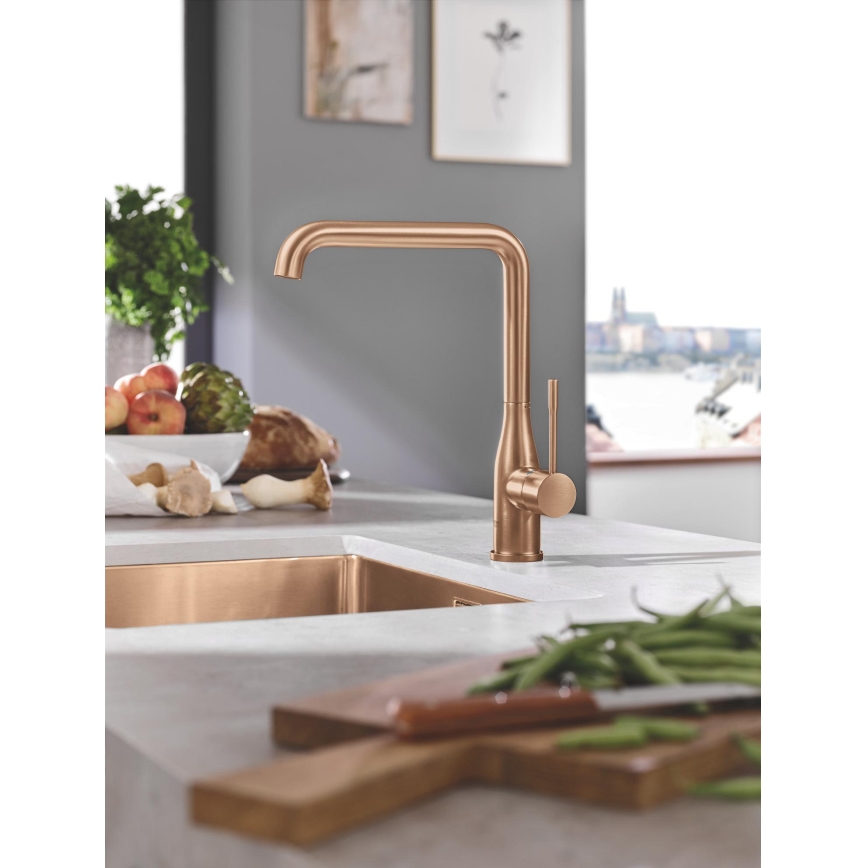 GROHE 30270DL0 - Kuhinjska miješalica ESSENCE, brončana