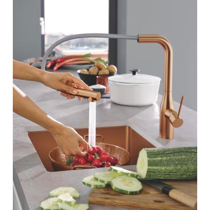 GROHE 30270DL0 - Kuhinjska miješalica ESSENCE, brončana