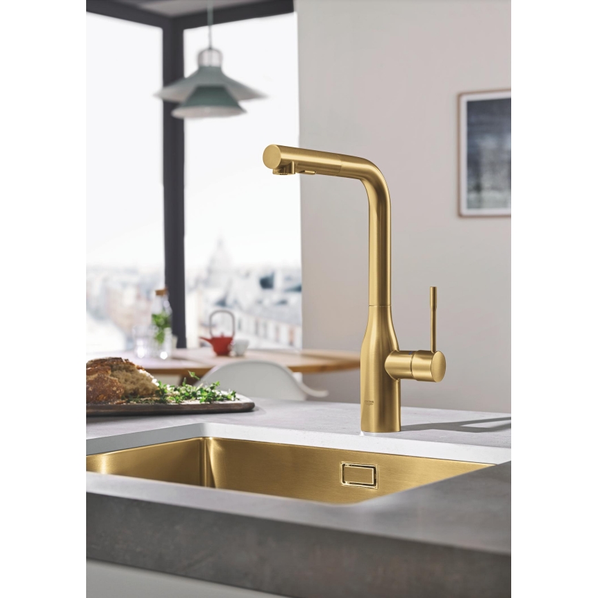 GROHE 30270GN0 - Kuhinjska miješalica ESSENCE zlatna