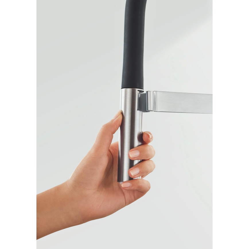 GROHE 30294DC0 - Kuhinjska miješalica za sudoper ESSENCE, nehrđajući čelik