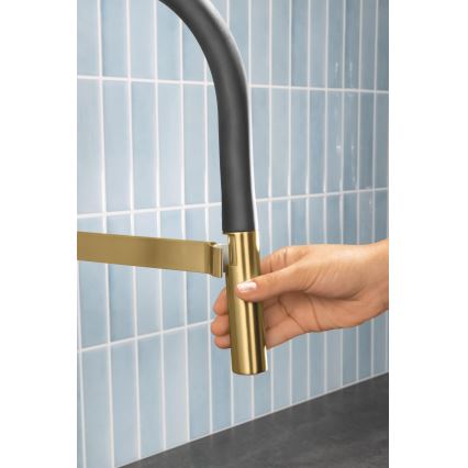 GROHE 30294GN0 - Kuhinjska miješalica ESSENCE, zlatna