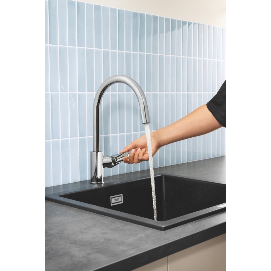 GROHE 30550000 - Kuhinjska miješalica START EDGE 357 mm sjajni krom