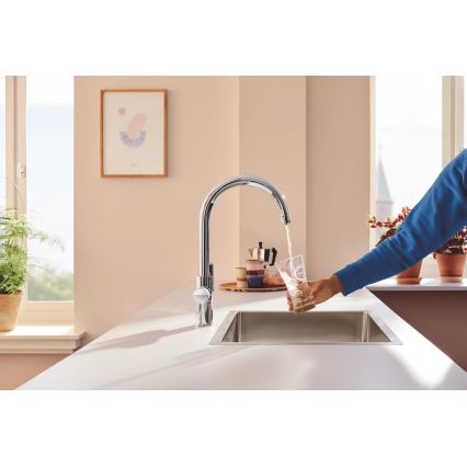 GROHE 30592000 - Kuhinjska slavina BLUE PURE StartCurve 411 mm sjajni krom