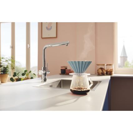 GROHE 30600000 - Slavina za sudoper BLUE PURE L-izljev sjajni krom