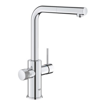 GROHE 30601000 - Slavina za sudoper BLUE PURE A s izvlačivim tušem, sjajni krom