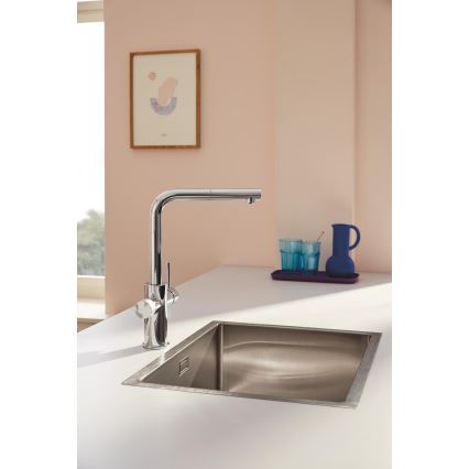 GROHE 30601000 - Slavina za sudoper BLUE PURE A s izvlačivim tušem, sjajni krom