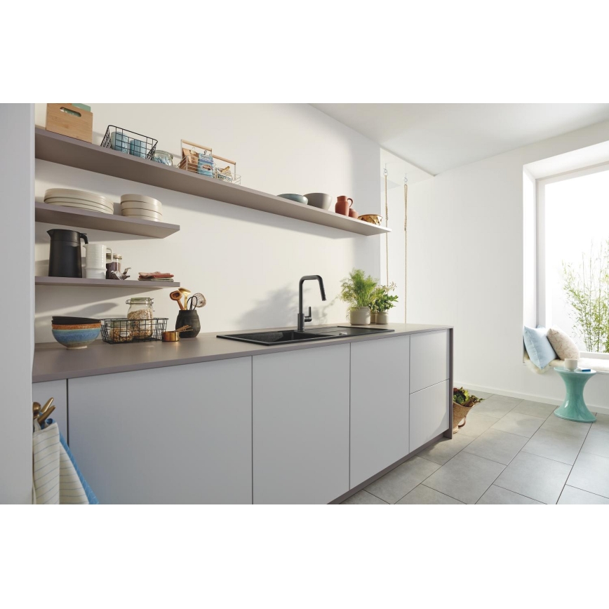 GROHE 306312430 - Kuhinjska miješalica QUICKFIX START 362 mm crna