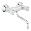 GROHE 31187001 - Zidna miješalica za sudoper COSTA L 200 mm, sjajni krom