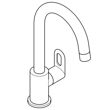 GROHE 31222000 - Kuhinjska miješalica BAULOOP, sjajni krom