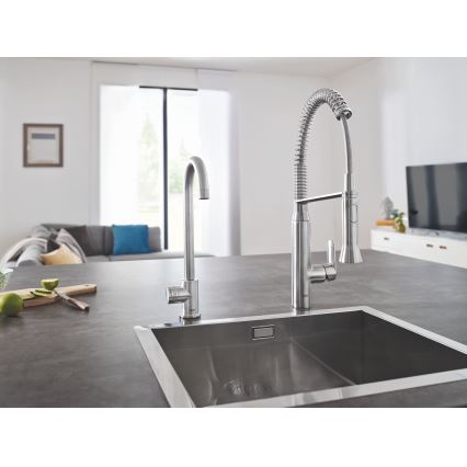 GROHE 31379DC0 - Kuhinjska slavina K7 od nehrđajućeg čelika
