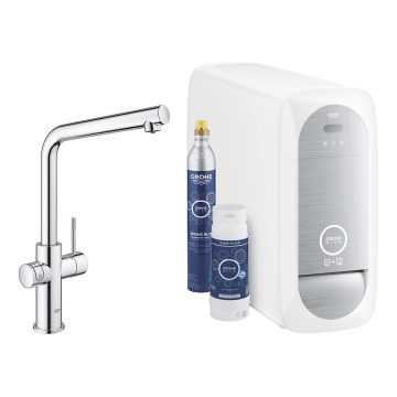 GROHE 31454001 - Kuhinjska miješalica BLUE HOME, L-izljev, sjajni krom