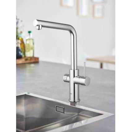 GROHE 31454001 - Kuhinjska slavina BLUE HOME L-izljev sjajni krom