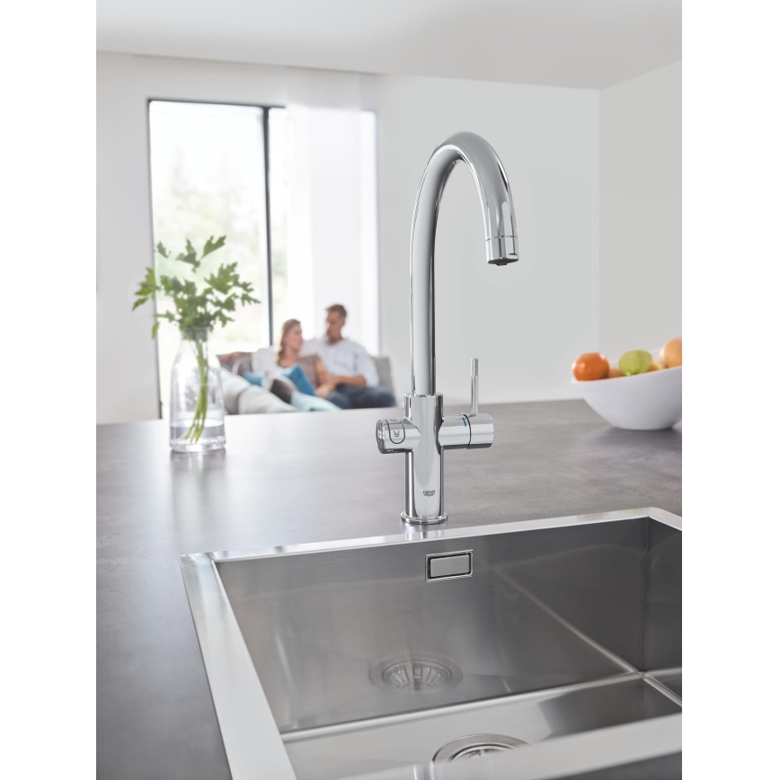 GROHE 31455001 - Kuhinjska miješalica BLUE HOME, sjajni krom