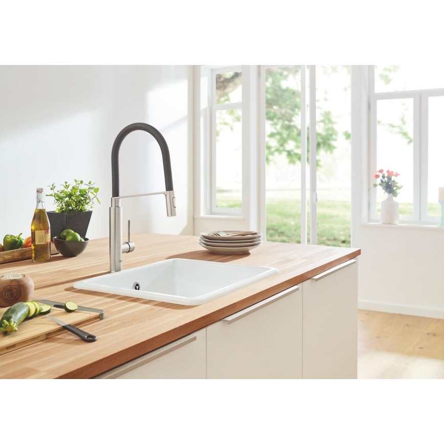 GROHE 31491DC0 - Kuhinjska miješalica CONCETTO DN 15, nehrđajući čelik