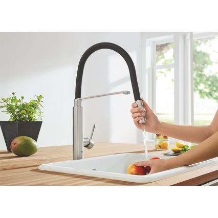 GROHE 31491DC0 - Kuhinjska miješalica CONCETTO DN 15, nehrđajući čelik