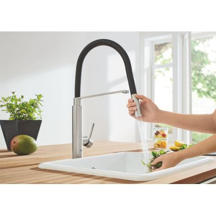 GROHE 31491DC0 - Kuhinjska miješalica CONCETTO DN 15, nehrđajući čelik