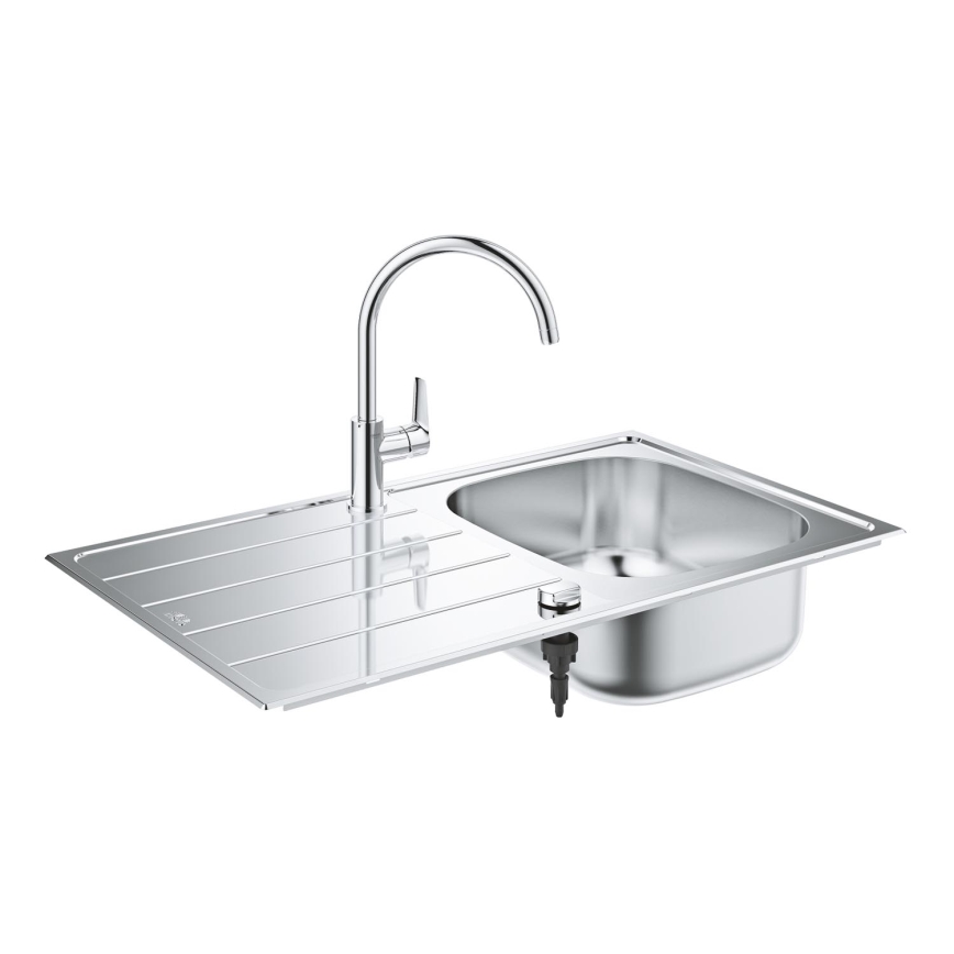 GROHE 31562SD1 - Set kuhinjskog sudopera i miješalice BAU 860 x 500 mm nehrđajući čelik