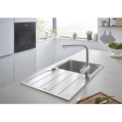 GROHE 31571SD1 - Sudoper K500 860 × 500 mm, nehrđajući čelik