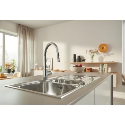 GROHE 31572SD1 - Sudoper K500 1000 × 500 mm inox