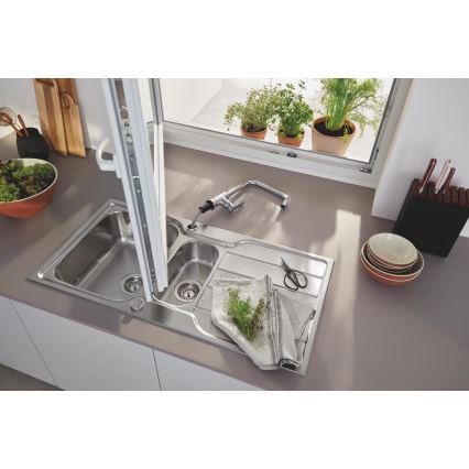 GROHE 31572SD1 - Sudoper K500 1000 × 500 mm inox