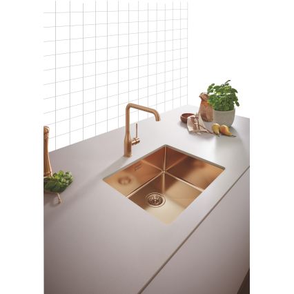 GROHE 31574DL1 - Kuhinjski sudoper K700U 550 x 450 mm bakreni