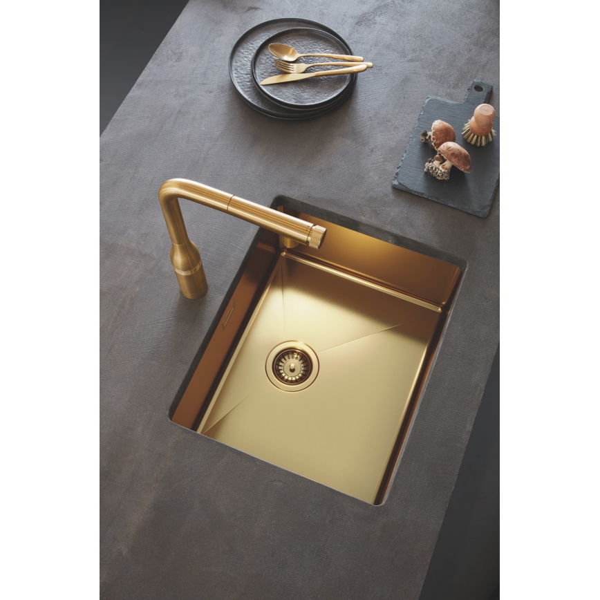 GROHE 31574GN1 - Kuhinjski sudoper K700U 550 x 450 mm zlatni