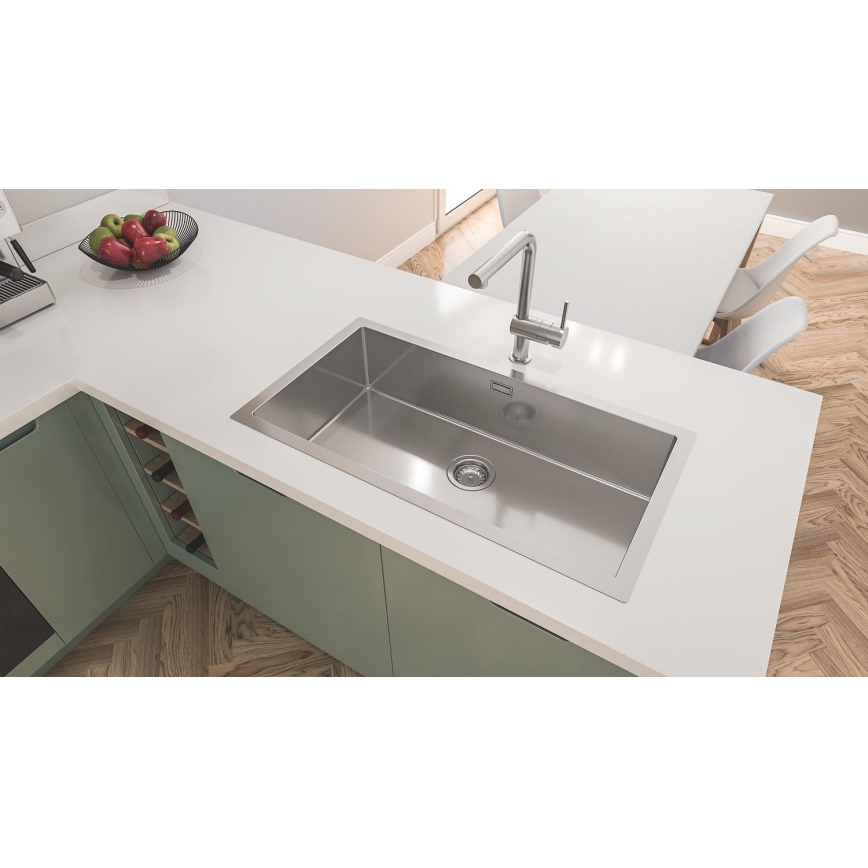GROHE 31580SD1 - Kuhinjski sudoper K700 864 × 464 mm, od nehrđajućeg čelika