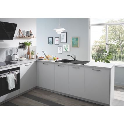 GROHE 31640AP0 - Kompozitni sudoper K400 860 × 500 mm granit/crna