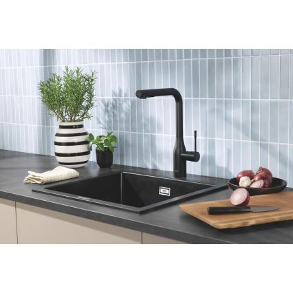GROHE 31651AP0 - Kompozitni sudoper K700 560 × 510 mm crni