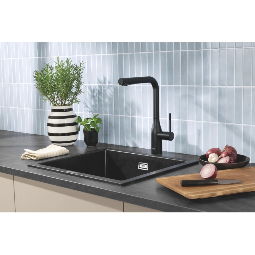 GROHE 31651AP0 - Kompozitni sudoper K700 560 × 510 mm crni