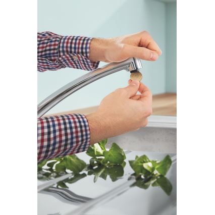 GROHE 31680000 - Kuhinjska miješalica BAUECO, sjajni krom
