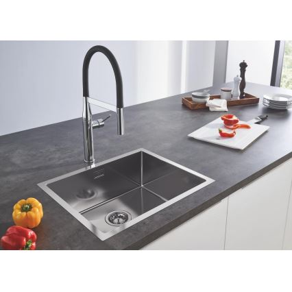 GROHE 31726SD0 - Kuhinjski sudoper K700 550 × 450 mm, nehrđajući čelik