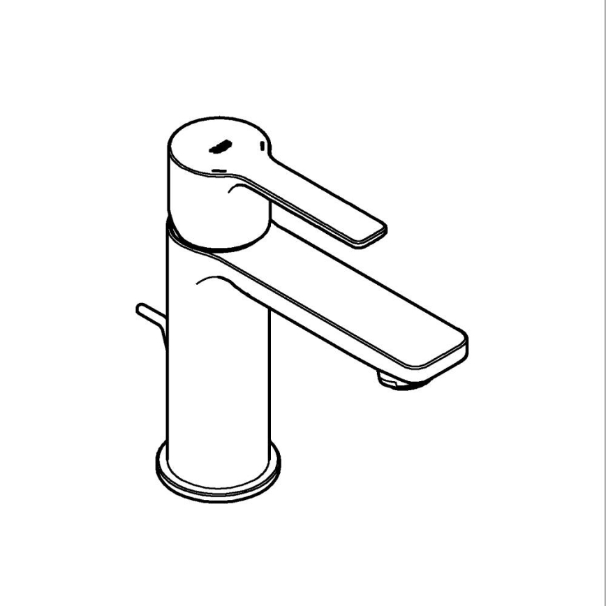 GROHE 32109GL1 - Miješalica za umivaonik LINEARE zlatna