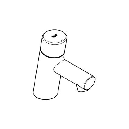 GROHE 32207001 - Baterija za umivaonik CONCETTO XS sjajni krom