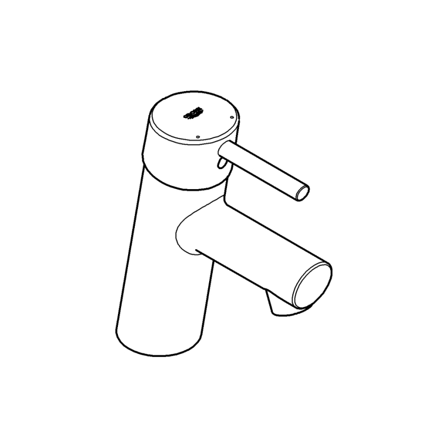 GROHE 3224010E - miješalica za umivaonik CONCETTO DN 15 sjajni krom