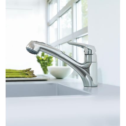 GROHE 32257001 - Kuhinjska miješalica EURODISC sjajni krom