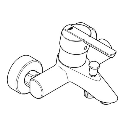 GROHE 32269000 - Baterija za kadu FEEL DN 15, sjajni krom