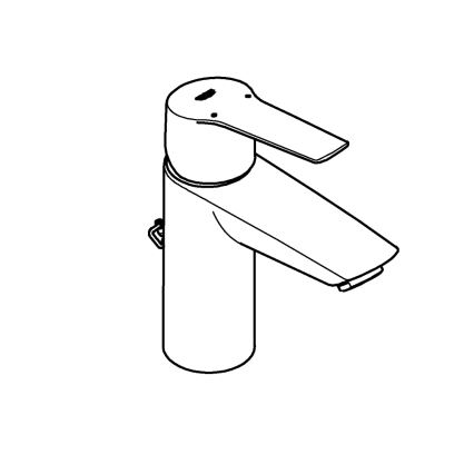 GROHE 32277002 - Baterija za umivaonik START veličina S polirani krom