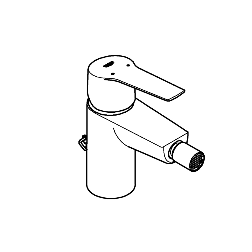 GROHE 32281002 - Bide miješalica START S, sjajni krom