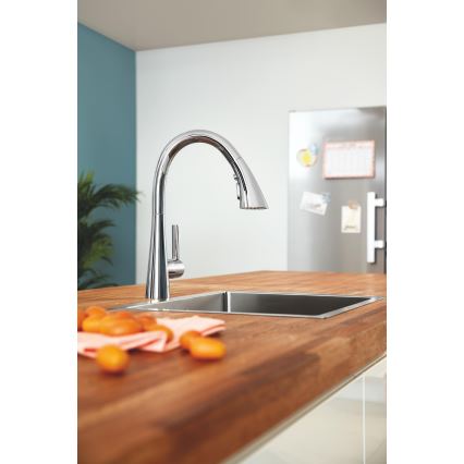 GROHE 32294002 - Kuhinjska slavina ZEDRA 401 mm, sjajni krom