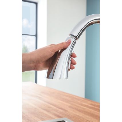 GROHE 32294002 - Kuhinjska slavina ZEDRA 401 mm, sjajni krom