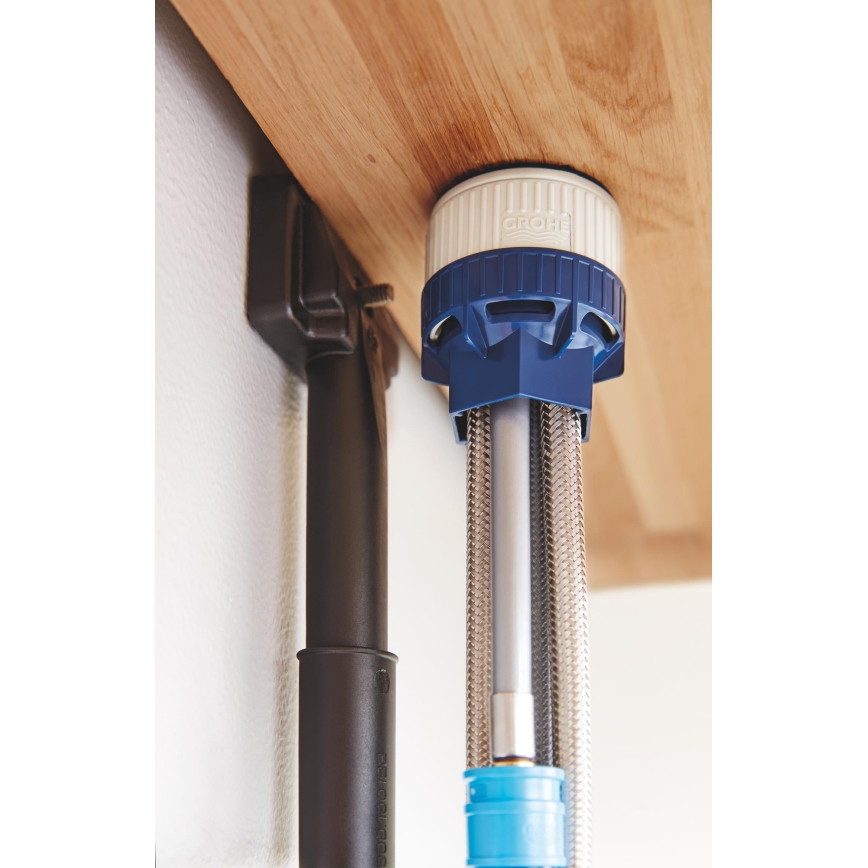 GROHE 32294DC2 - Kuhinjska miješalica ZEDRA od nehrđajućeg čelika