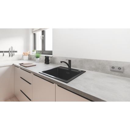 GROHE 324412432 - Slavina za sudoper START 184 mm crna