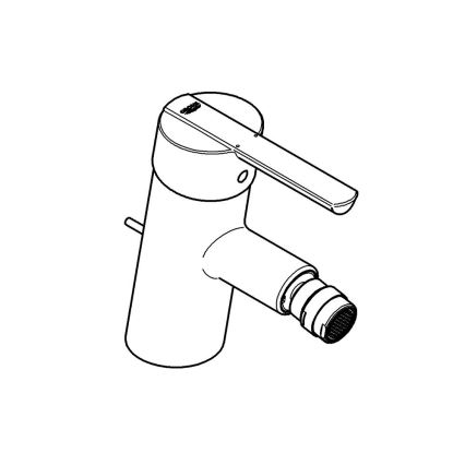 GROHE 32558000 - Miješalica za bide FEEL DN 15, polirani krom