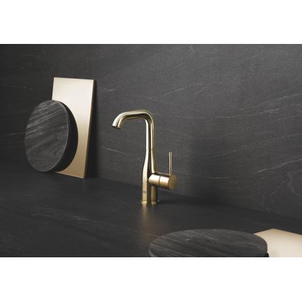 GROHE 32628GL1 - Slavina za umivaonik ESSENCE, veličina L, zlatna