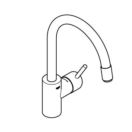 GROHE 32663003 - Kuhinjska miješalica CONCETTO 360 mm sjajni krom