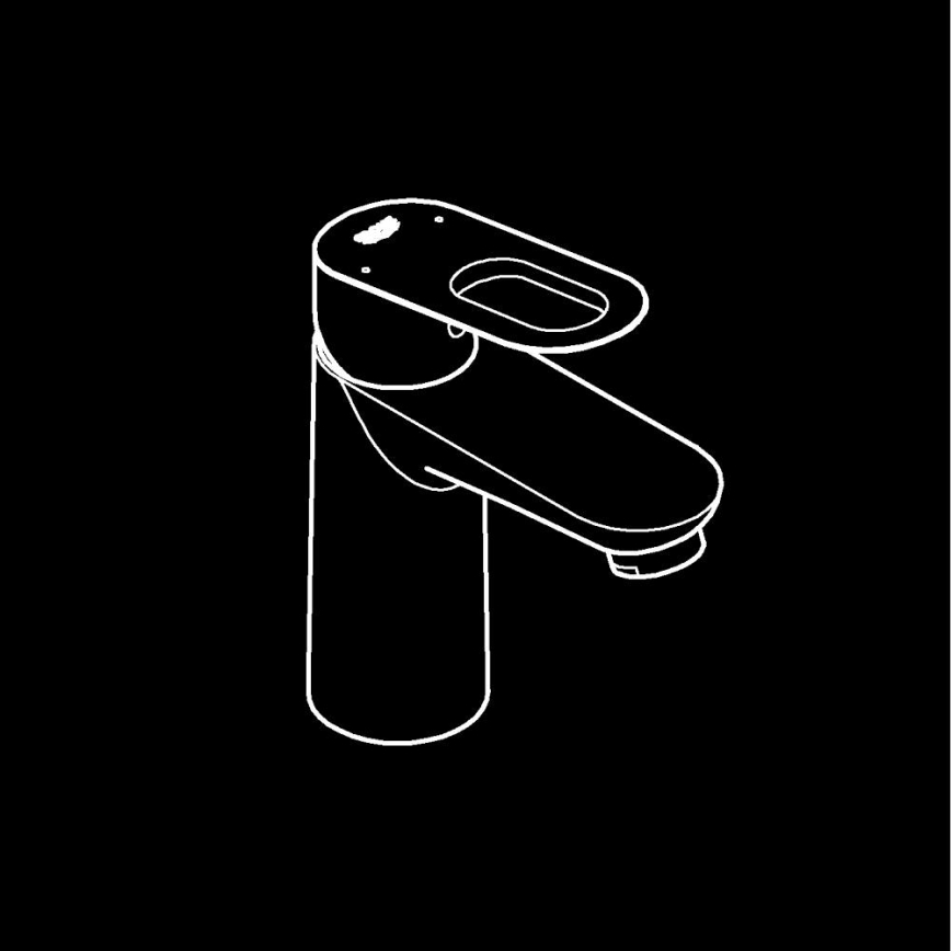 GROHE 32854000 - Slavina za umivaonik BAULOOP, sjajni krom