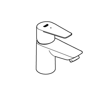 GROHE 32861001 - Stojeća slavina BAUEDGE 131 mm, sjajni krom