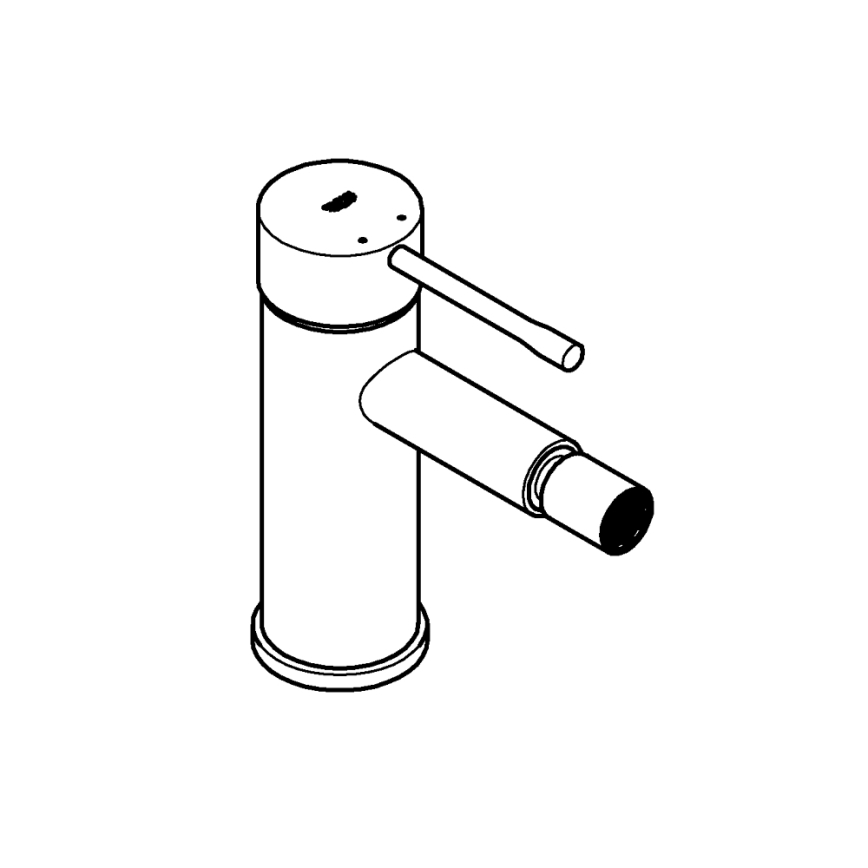 GROHE 32934001 - Miješalica za bide ESSENCE DN 15, sjajni krom