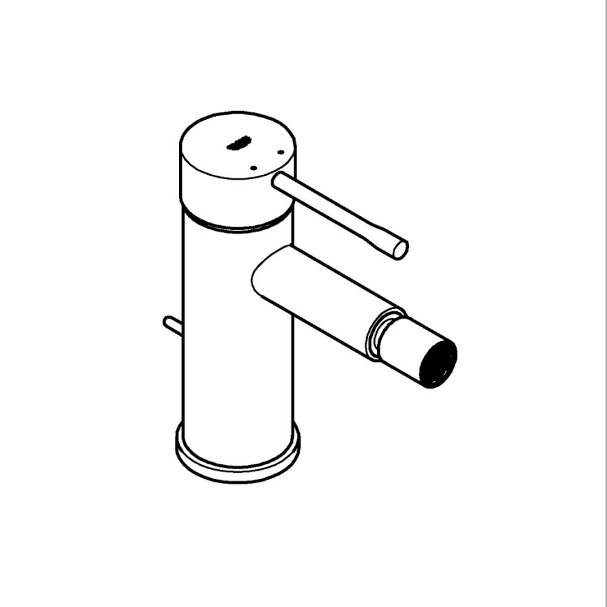 GROHE 32935DC1 - ESSENCE miješalica za bide, nehrđajući čelik